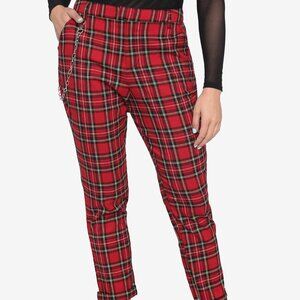 Red Plaid Pants